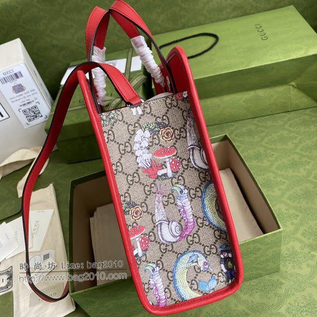 Gucci新款包包 古驰猫咪tote托特包购物袋 612992  gdj1655